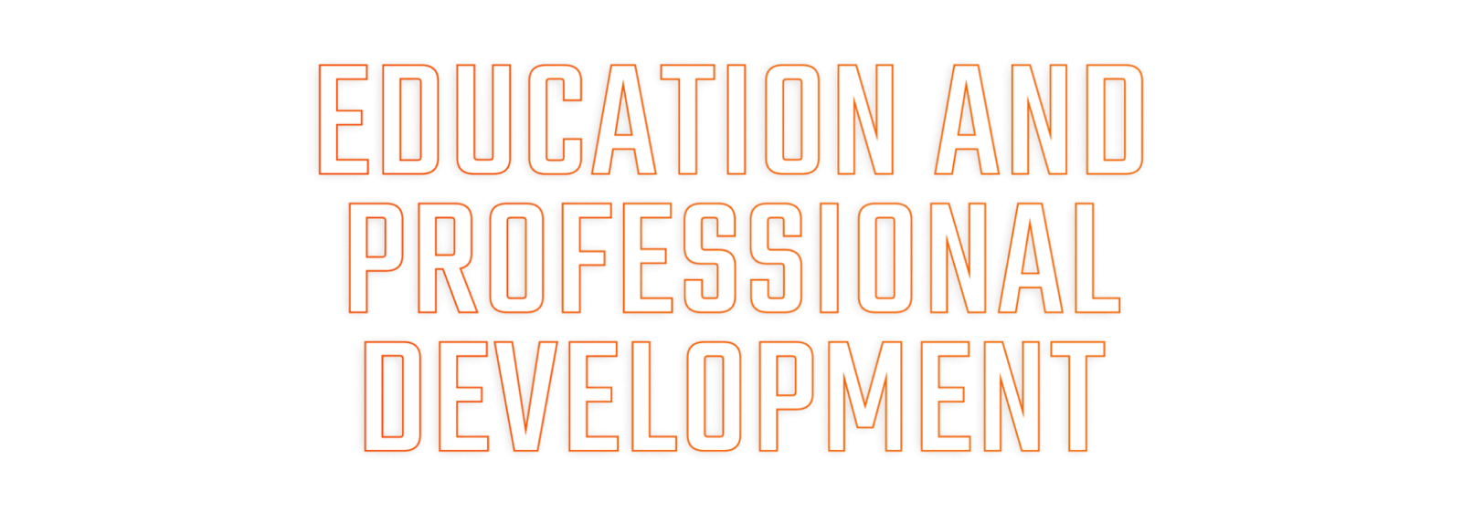 Education and Professional Development